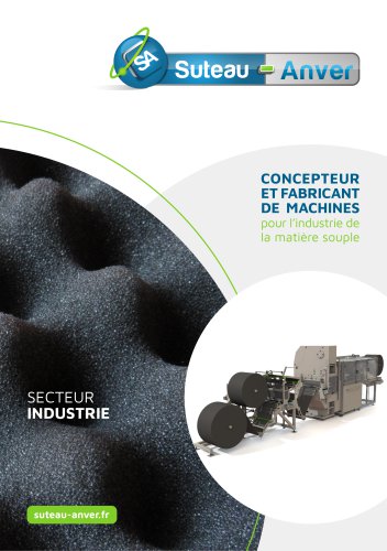 Plaquette Suteau-Anver FR - Secteur INDUSTRIE 