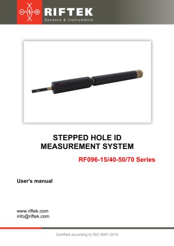 Stepped Hole ID Measurement System Manual