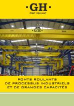 PONTS ROULANTS DE PROCESSUS INDUSTRIELS ET DE GRANDES CAPACITÉS - 1