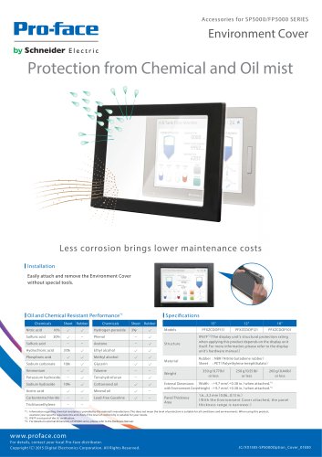 Environmental Cover for FP5000 Series