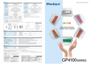 GP4100 : Terminal tactile ultra-compact - 1