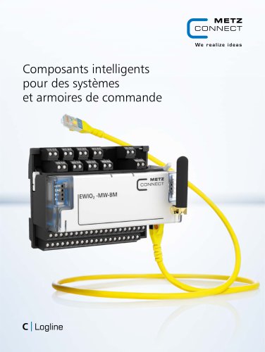 C|Logline - Composants intelligents pour des systèmes et armoires de commande