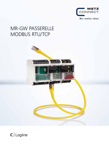 C|Logline - MR-GW PASSERELLE MODBUS RTU/TCP