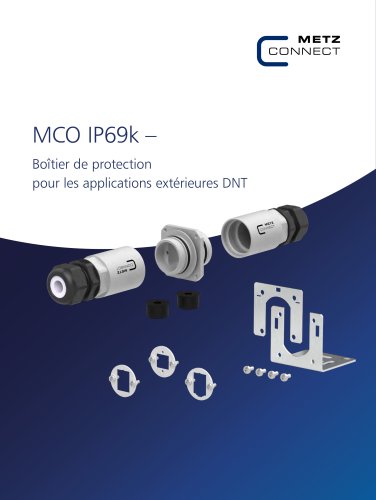 MCO IP69k – Boîtier de protection pour les applications extérieures DNT