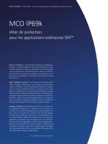 MCO IP69k – Boîtier de protection pour les applications extérieures DNT-2