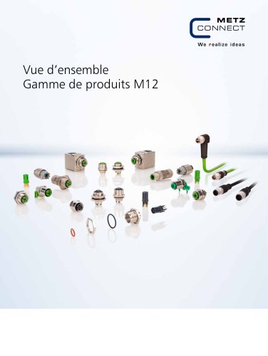 P|Cabling - Aperçu des produits M12