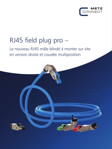 RJ45 field plug pro