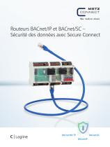 Routeurs BACnet/IP et BACnet/SC – Sécurité des données avec Secure Connect - 1