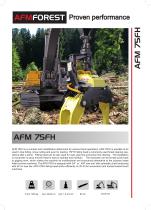 AFM 75 FH felling head