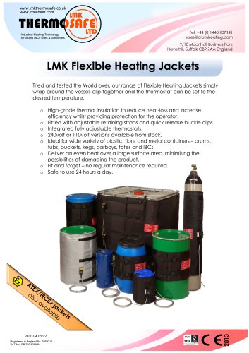 Flexible Heating jackets