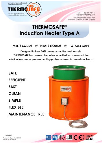 Thermosafe Induction Drum Heater