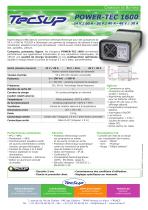 Chargeur de batteries POWER-TEC 1600 - 1