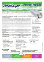 Chargeur de batteries POWER-TEC 800 - 1