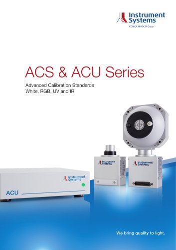 ACS&ACU - Advanced Calibration Standards White, RGB, UV and IR