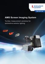 AMS Screen Imaging System - Turnkey measurement solutions for automotive exterior lighting