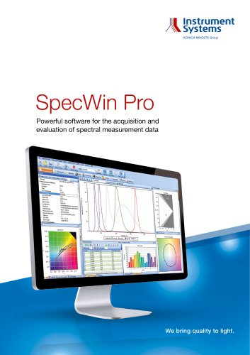 SpecWin Pro software