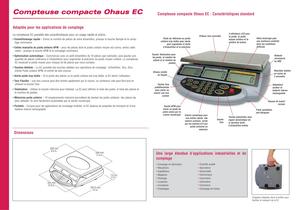 La balance compteuse Ohaus EC - 2