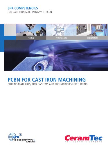 PcBn for cast iron Machining