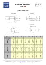 VERINS HYDRAULIQUES -Double effet -Série HVB - 6