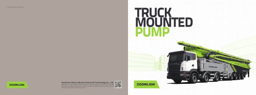 36X5Z Truck Mounted Pump