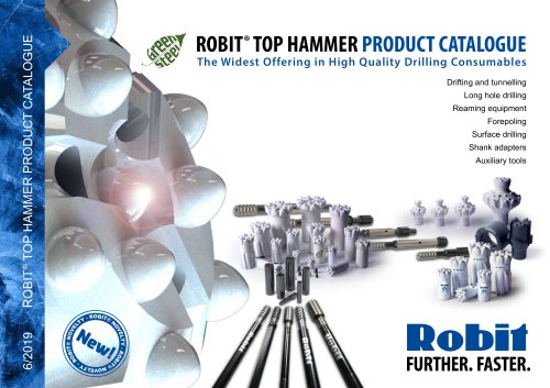 ROBIT ®TOP HAMMER PRODUCT CATALOGUE