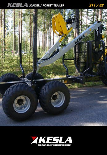 LOADER/FOREST TRAILER