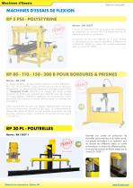 Machine d'Essais de Flexion 3R RP30 Poutrelles - 1