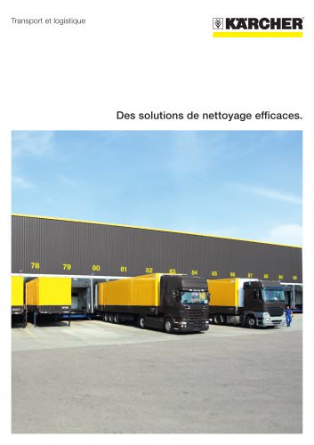 Transport et logistique brochure