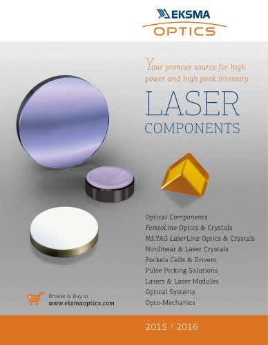 Laser Components Catalogue with EUR pricing