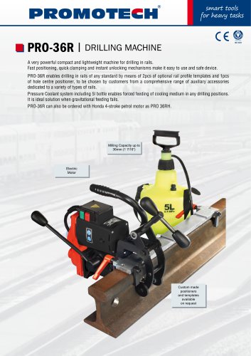 PRO-36 R | Electric Motor Rail Drill