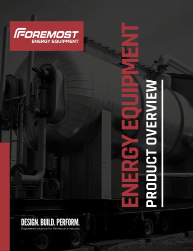 ENERGY EQUIPMENT PRODUCT OVERVIEW