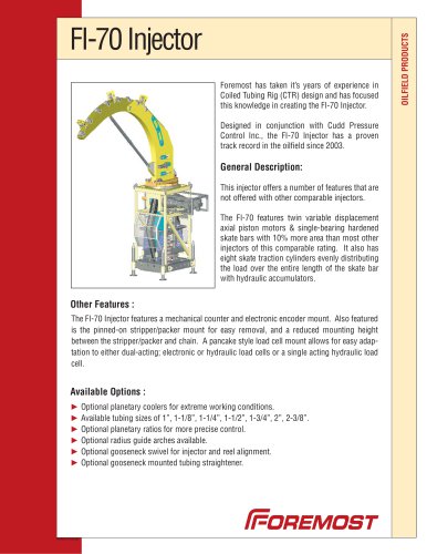 FI-70 Injector