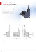 Capteurs de déplacement à câble // wireSENSOR-18