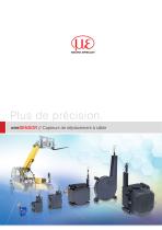 Capteurs de déplacement à câble // wireSENSOR