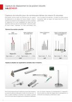Capteurs de déplacement inductifs linéaires // induSENSOR-2
