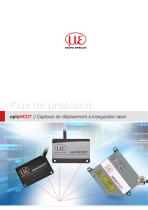 Capteurs de déplacement à triangulation laser // optoNCDT-1