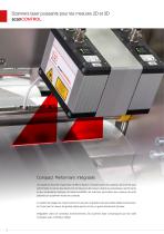 Capteurs de profil à ligne laser 2D/3D // scanCONTROL-2