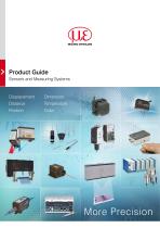 Product Guide Sensors and Measuring Systems