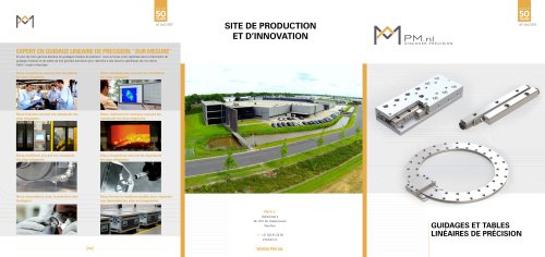 SITE DE PRODUCTION ET D’INNOVATION