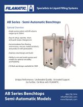 AB Series - Semi-Automatic Benchtops