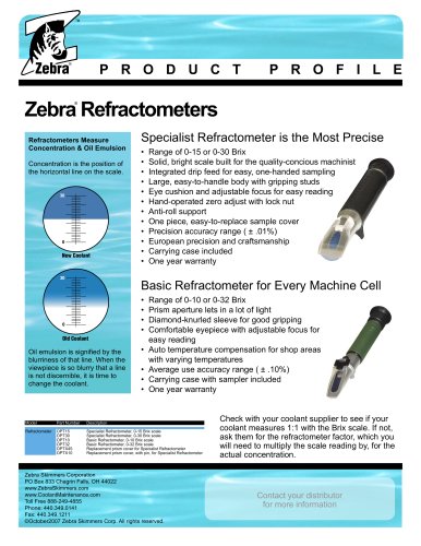 Refractometers