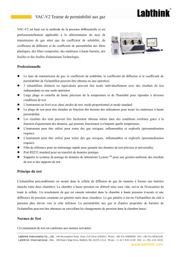 Analyse quantitative de la perméation de l'hélium à travers le graphène à l'aide de la méthode de différence de pression