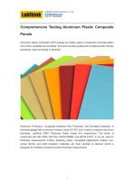 Comprehensive Testing Aluminum Plastic Composite Panels