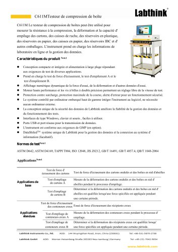 Contrôle de la qualité des emballages de fruits frais pour le transport longue distance