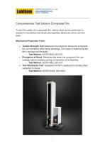 Oxygen and Moisture barrier evaluation for biodegradable composite films - 1