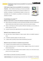 Système intégré de test de perméabilité à l'air, de perforation et d'épaisseur Labthink C910H-1