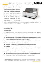 Système intégré de test des résidus après calcination Labthink C860M - Teneur en cendres / Cendres sulfatées pour produits pharmaceutiques
