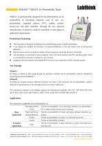 Testeur de perméabilité à l'air pour vestes et manteaux en cuir - 1