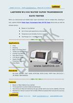 Water Vapor Transmission Rate Tester W3/030