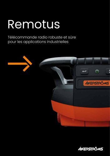 Catalogue de produits Remotus Industrie